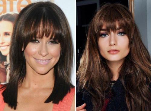 Длинная челка на две стороны с хвостом. Основные виды