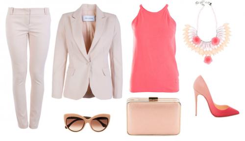 Бежевый цвет в одежде. Какие цвета сочетаются с бежевым в одежде