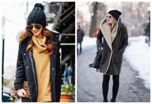 Головной убор под пальто женское. Какую выбрать шапку под женское пальто?