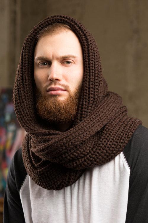 Снуд с пальто мужской. Для мужчин