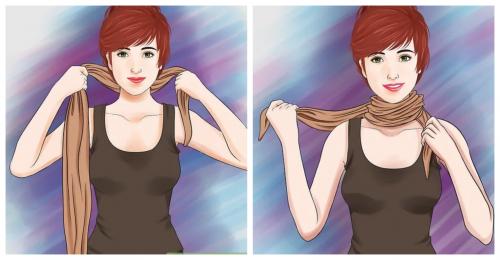 Как завязать шарф на пальто с отложным воротником. Как завязать шарф – базовые приемы