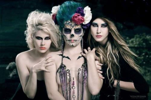 Эскиз фантазийного макияжа. Фантазийный макияж, осваиваем необычный художественный make up