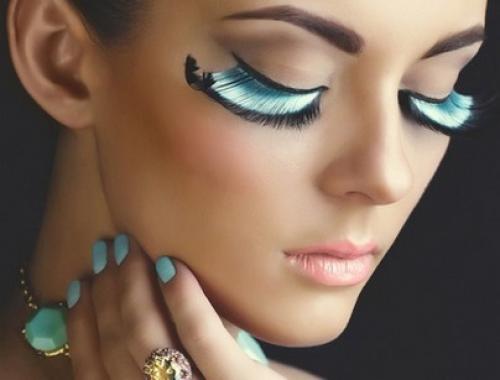 Фантазийный макияж-пошагово. 