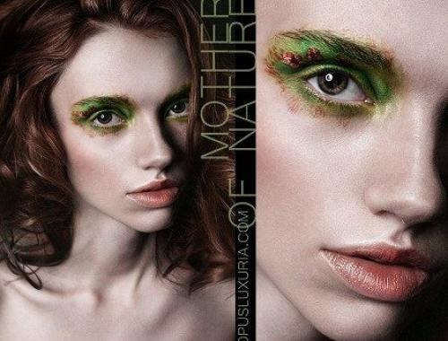 Эскиз фантазийного макияжа. Фантазийный макияж, осваиваем необычный художественный make up