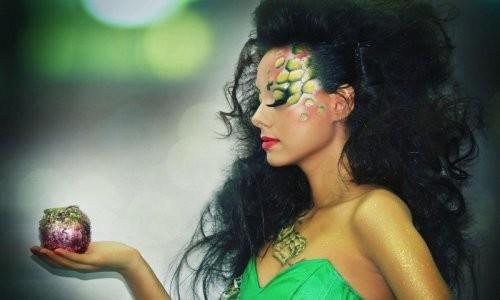 Фантазийный макияж-рисунок. Современный make-up: особенности фантазийного макияжа