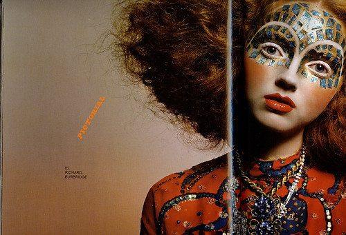 Эскиз фантазийного макияжа. Фантазийный макияж, осваиваем необычный художественный make up