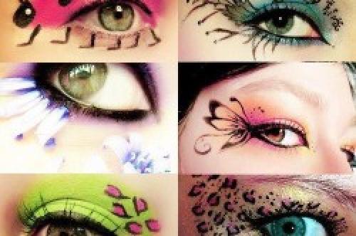 Фантазийный макияж-рисунок. Современный make-up: особенности фантазийного макияжа