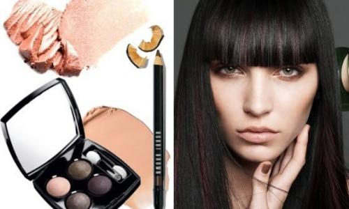 Макияж для брюнетки с голубыми глазами и светлой кожей. Секрет четвертый – правильный макияж глаз для брюнеточек