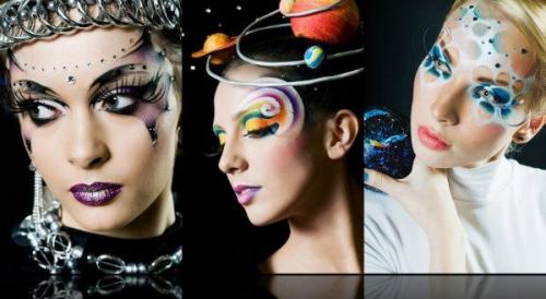 Авангардный макияж описание. Авангардный макияж
