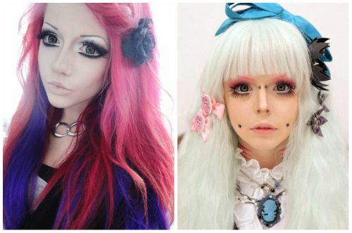 Авангардный макияж аниме. Осваиваем аниме макияж. Как стать мультяшкой?!