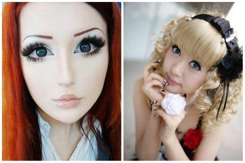 Авангардный макияж аниме. Осваиваем аниме макияж. Как стать мультяшкой?!