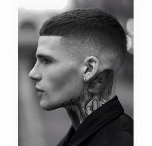 Прическа Цезарь. Мужская стрижка Цезарь