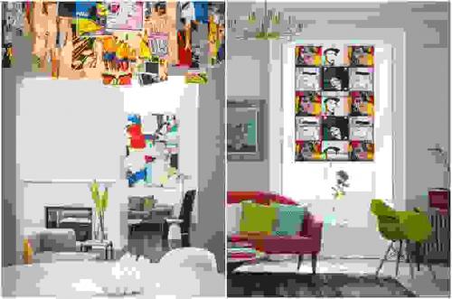 Освещение в стиле поп-арт