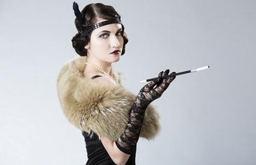 Макияж для вечеринки в стиле Гэтсби. Гэтсби — чарующий стиль макияжа