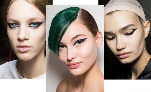 Тренды в макияже. Трен.  Модный макияж весна-лето 2019-2020: жирные стрелки