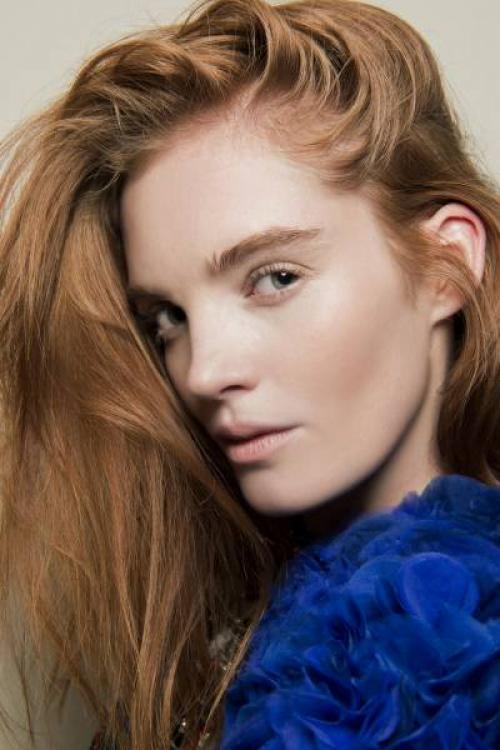 Макияж к красным волосам. Макияж для рыжих девушек