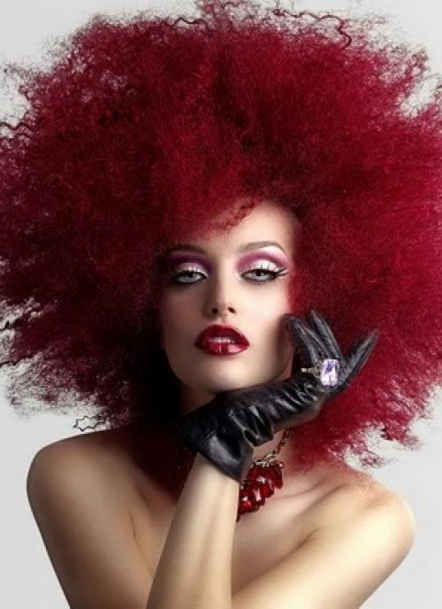 Красные волосы макияж. Красные волосы: оттенки