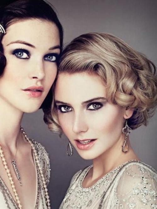 Прически в ретро стиле для детей. Прически в ретро-стиле на стрижку «каре» и на короткие волосы