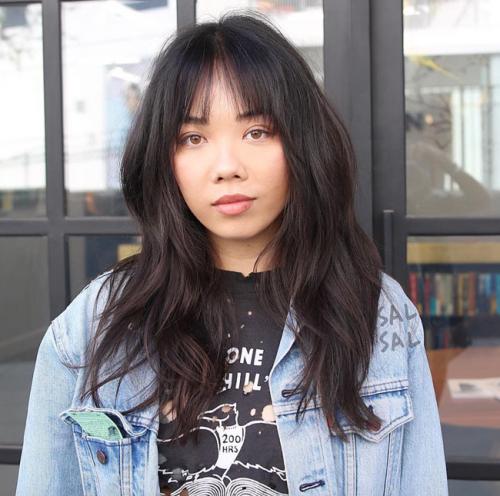 Как стричь корейскую челку