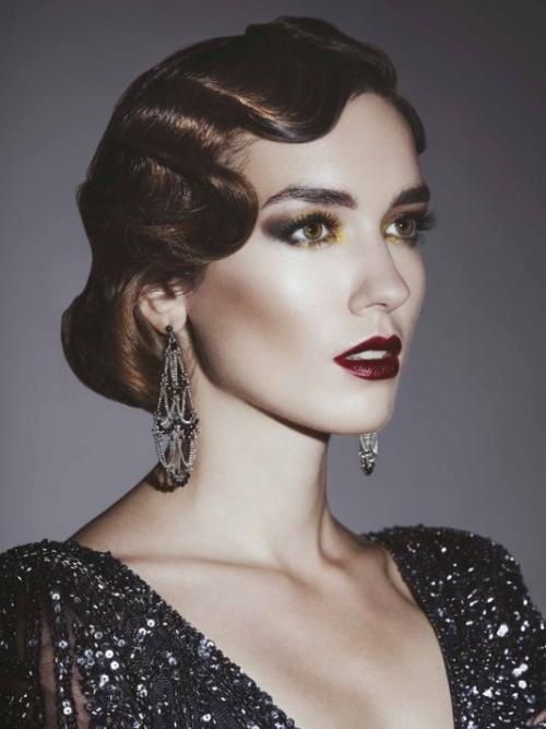 Прически в стиле ретро. Элегантные 30-е