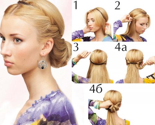 Прически на длинные волосы пошагово. Делаем самостоятельно