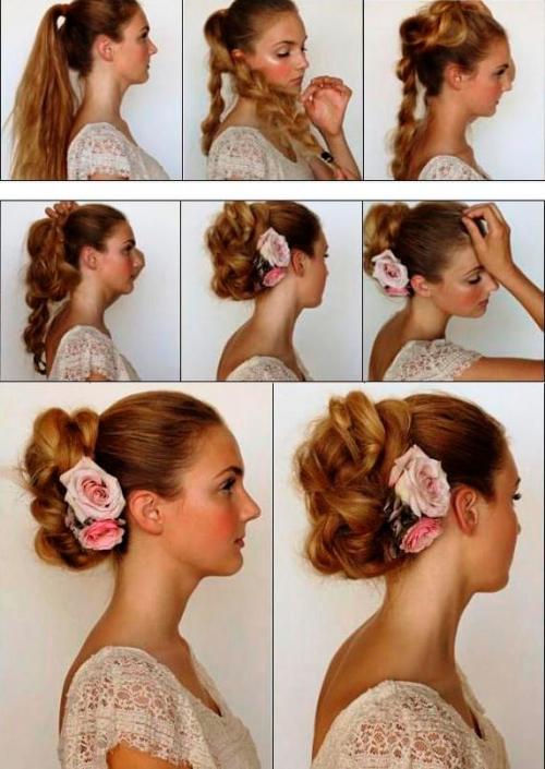 Прически на длинные волосы