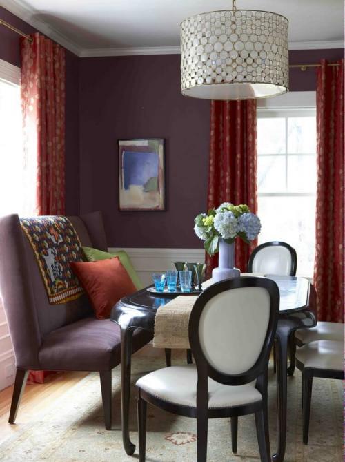 Сочетание бордового цвета с другими цветами. Бордовый цвет в интерьере и его сочетание с другими цветами
