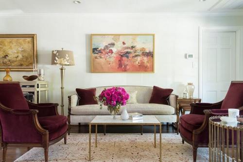 Сочетание бордового цвета с другими цветами. Бордовый цвет в интерьере и его сочетание с другими цветами