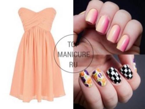 Маникюр к золотому платью. Макияж под золотое и черно-золотое платье 30