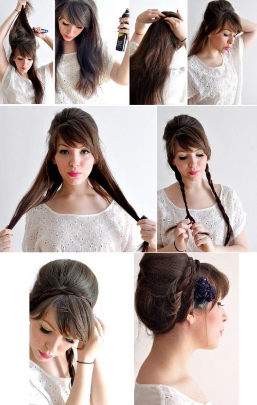 Прически на длинные волосы пошагово. Делаем самостоятельно