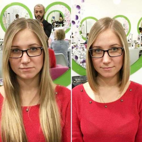 Преображение стрижка до и после. «До и после»: преображения женщин в руках стилиста