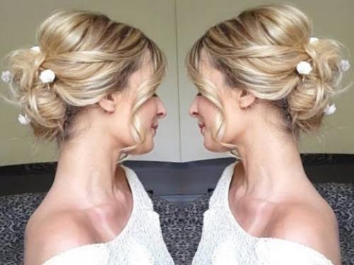 Вечерние прически на длинные волосы. Прически на вечер с пучками