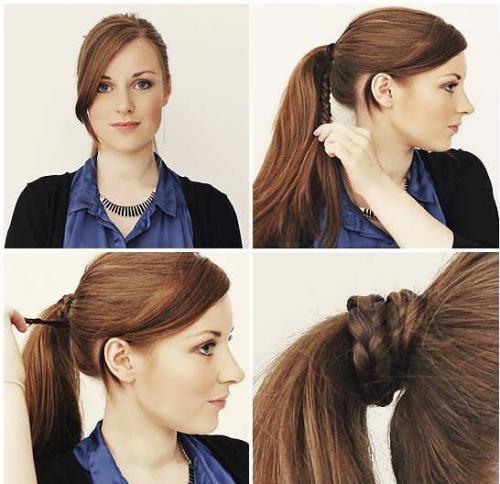 Прически на длинные волосы на каждый день. Повседневные простые прически на длинные волосы своими руками