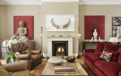 Сочетание бордового цвета с другими цветами. Бордовый цвет в интерьере и его сочетание с другими цветами