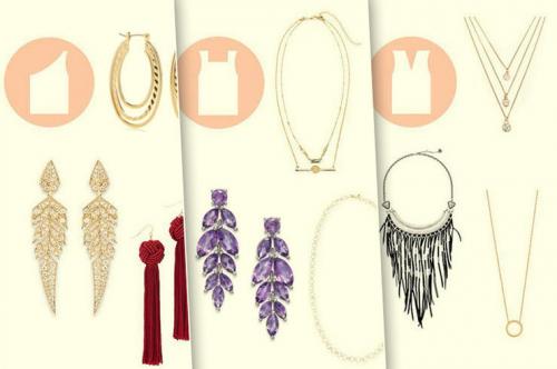 Серьги под бордовое платье. Форма выреза и украшения: 9 рецептов стильных сочетаний