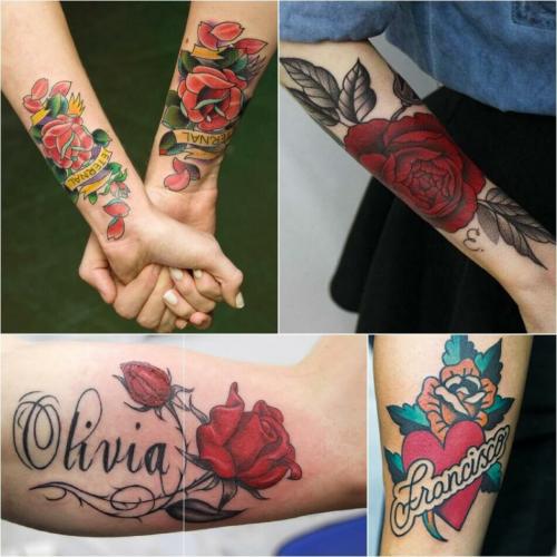 Черная Роза тату Значение. Тату Роза Значение