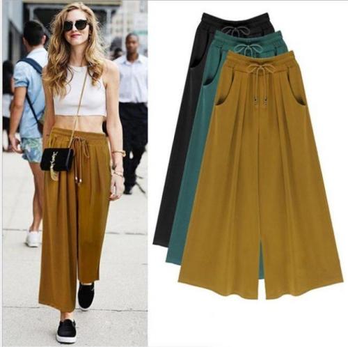 Широкие брюки. С чем носить и кому идут широкие женские брюки, стильные модели и образы