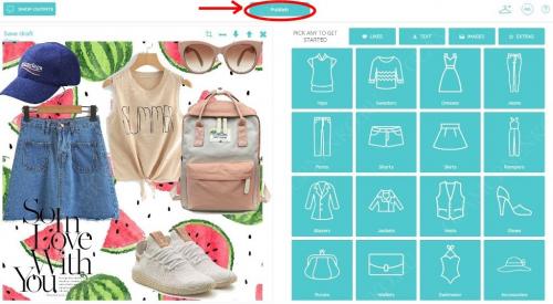 Составить гардероб онлайн. ShopLook