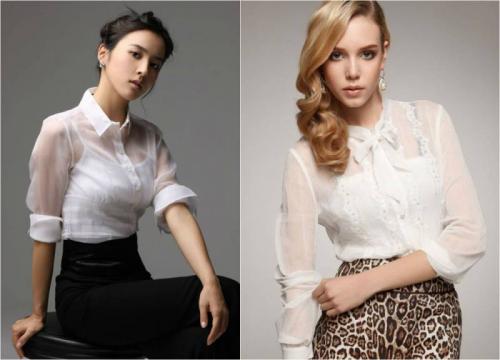 Прозрачные кофточки. Как и с чем носить прозрачные блузки