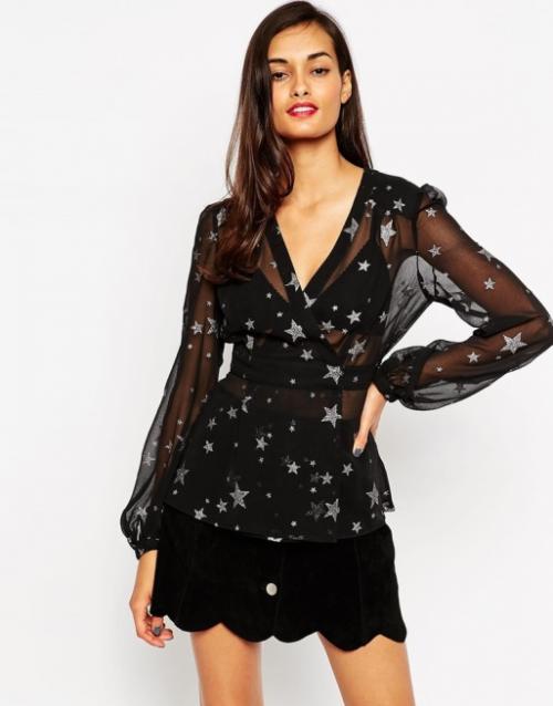 Прозрачные кофточки. Как и с чем носить прозрачные блузки