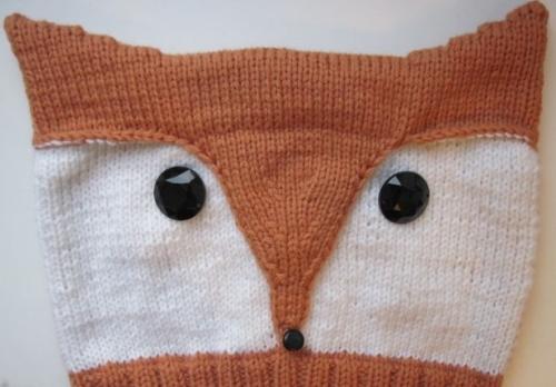 Шапка лисы своими руками. Вяжем шапку «Лиса» спицами