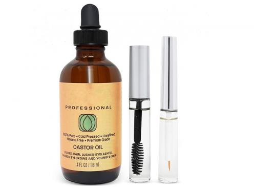 За сколько отрастают брови если мазать касторовым маслом. Полезные свойства касторки для ресниц и бровей