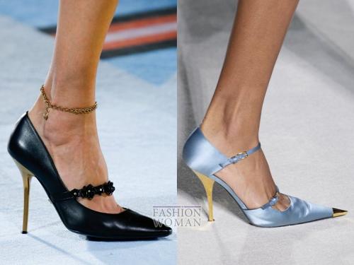 Туфли с острым носом. Модные туфли осень 2019