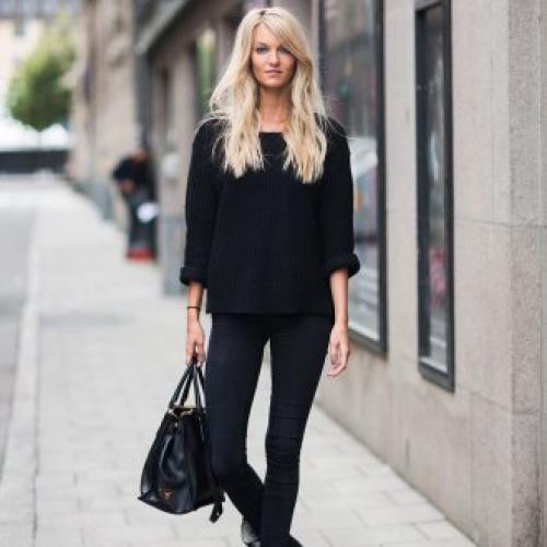 Черный цвет в одежде женщины значение. Как правильно носить и сочетать черный цвет в одежде