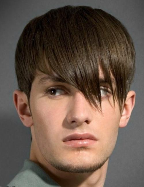 Как уложить короткую челку на бок мужчине. Популярные мужские стрижки с длинной челкой