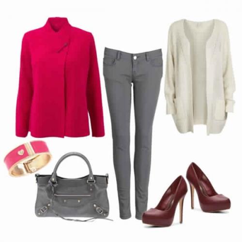 С чем носить красные балетки 14 С чем носить красные балетки 14