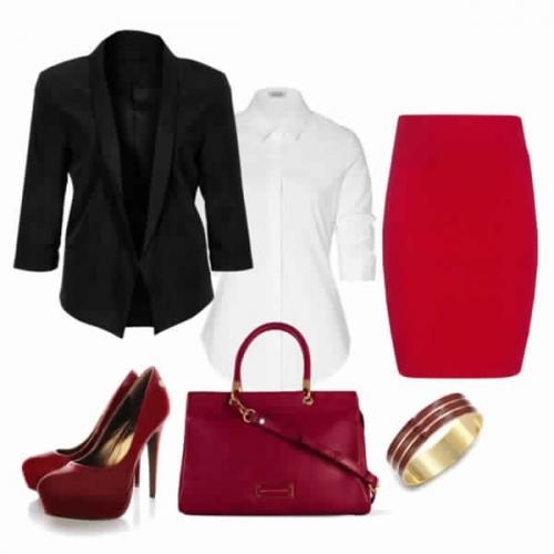 С чем носить красные балетки 12 С чем носить красные балетки 12