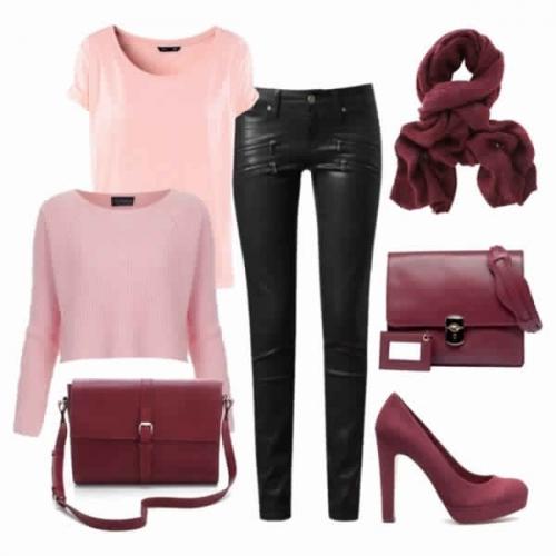 С чем носить красные балетки 13 С чем носить красные балетки 13