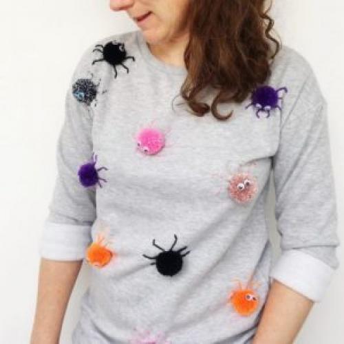 Как украсить трикотажную кофту своими руками. Как украсить свитер