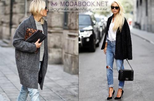 Зимнее черное пальто с чем носить. Как носить различные модели? 33